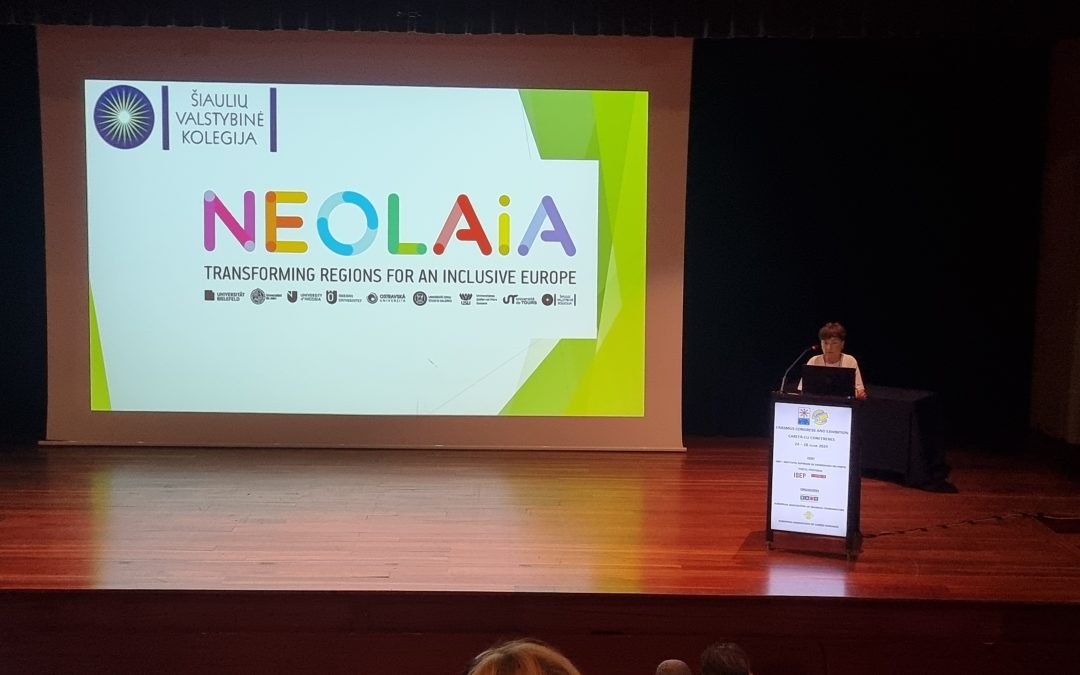 NEOLAiA European Universities Alliance presented at the Erasmus+ Coordinators Association Congress ERACON 2024
