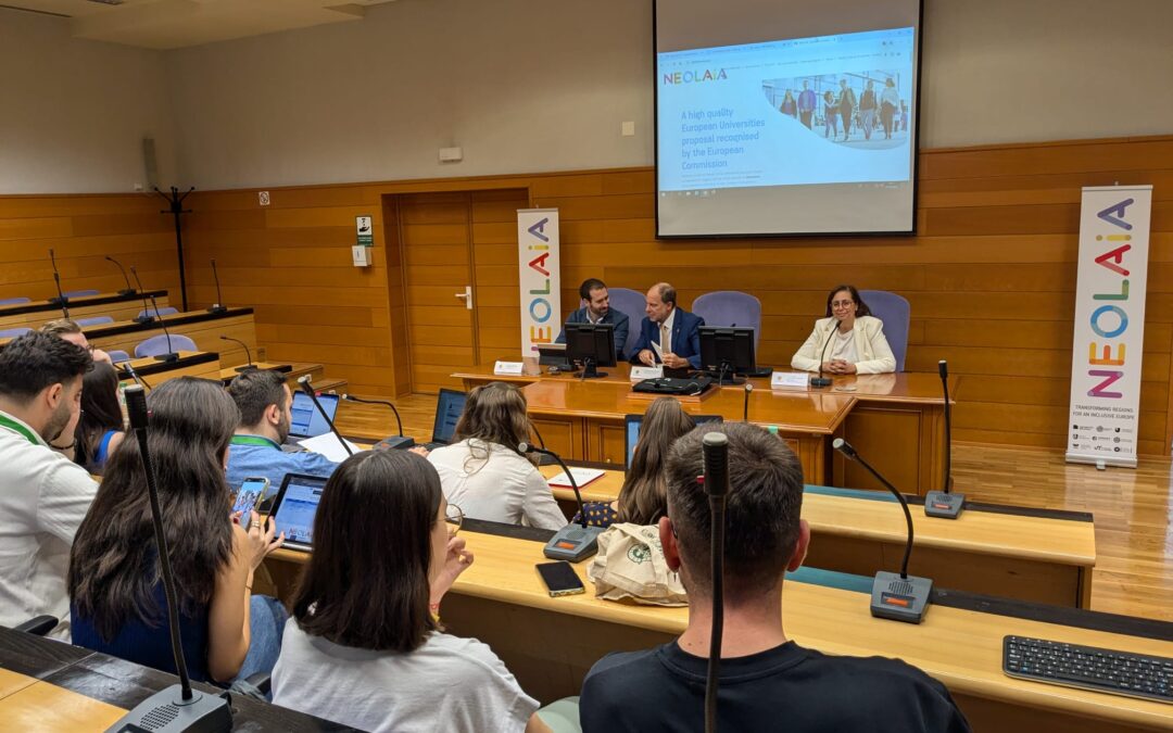 NEOLAiA Student Advisory Group meeting at the University of Jaén