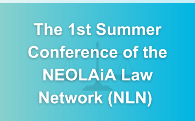 NEOLAiA Law Network announces the 1st Summer Conference