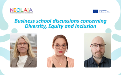 Business school discussions concerning Diversity, Equity and Inclusion